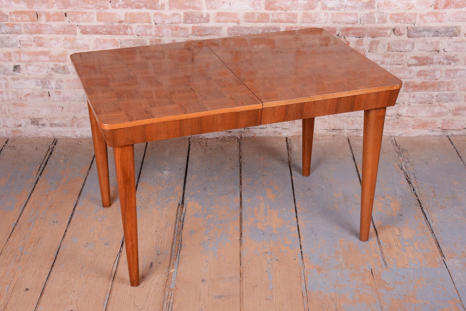 Restored Art Deco Dining Table, By Jindřich Halabala, Up Závody, Czech, 1940s photo furniture