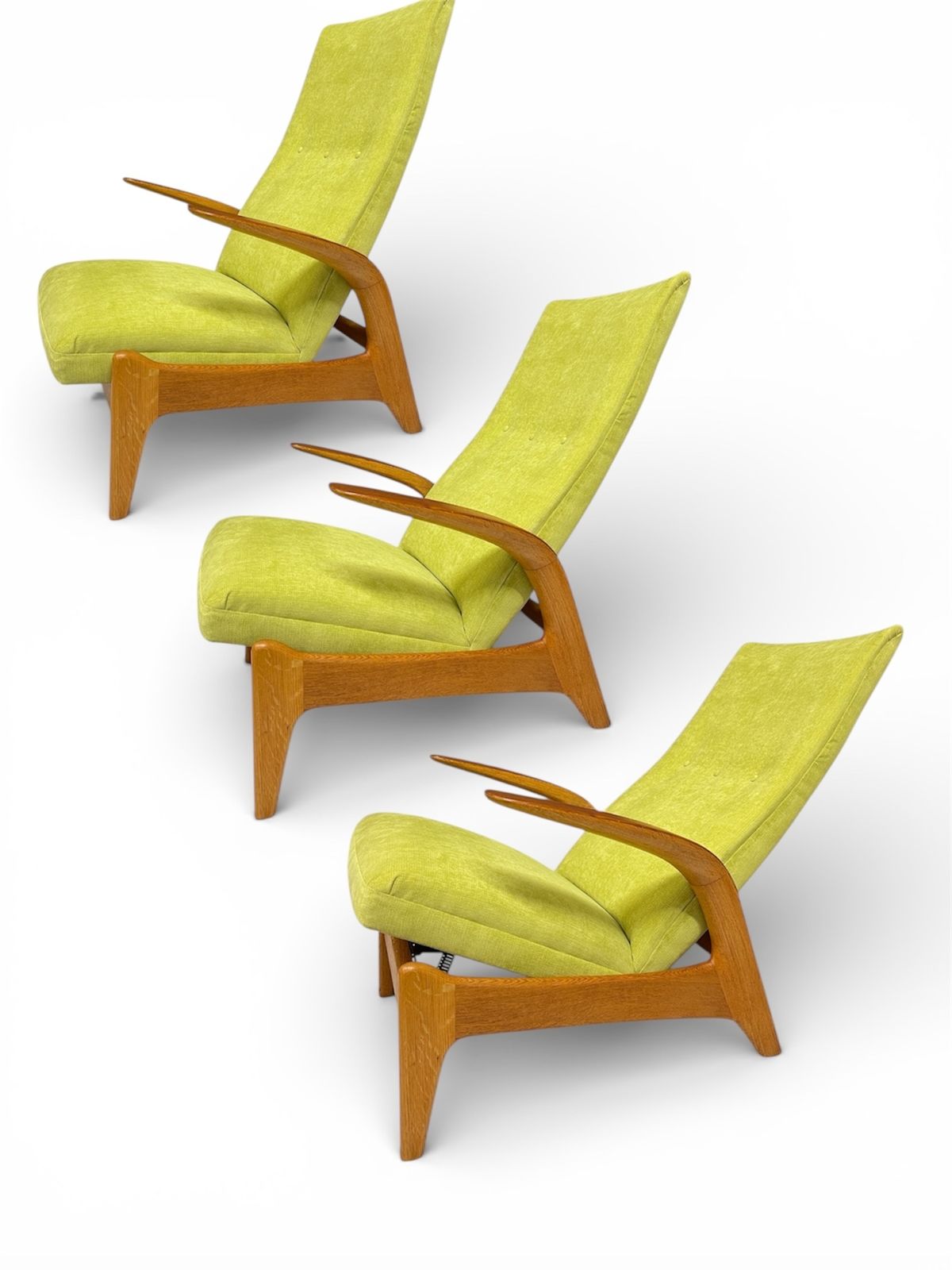 1960’s Vintage Rock And Rest Amchairs By Rastaf & Relling Mid Century photo vinterior