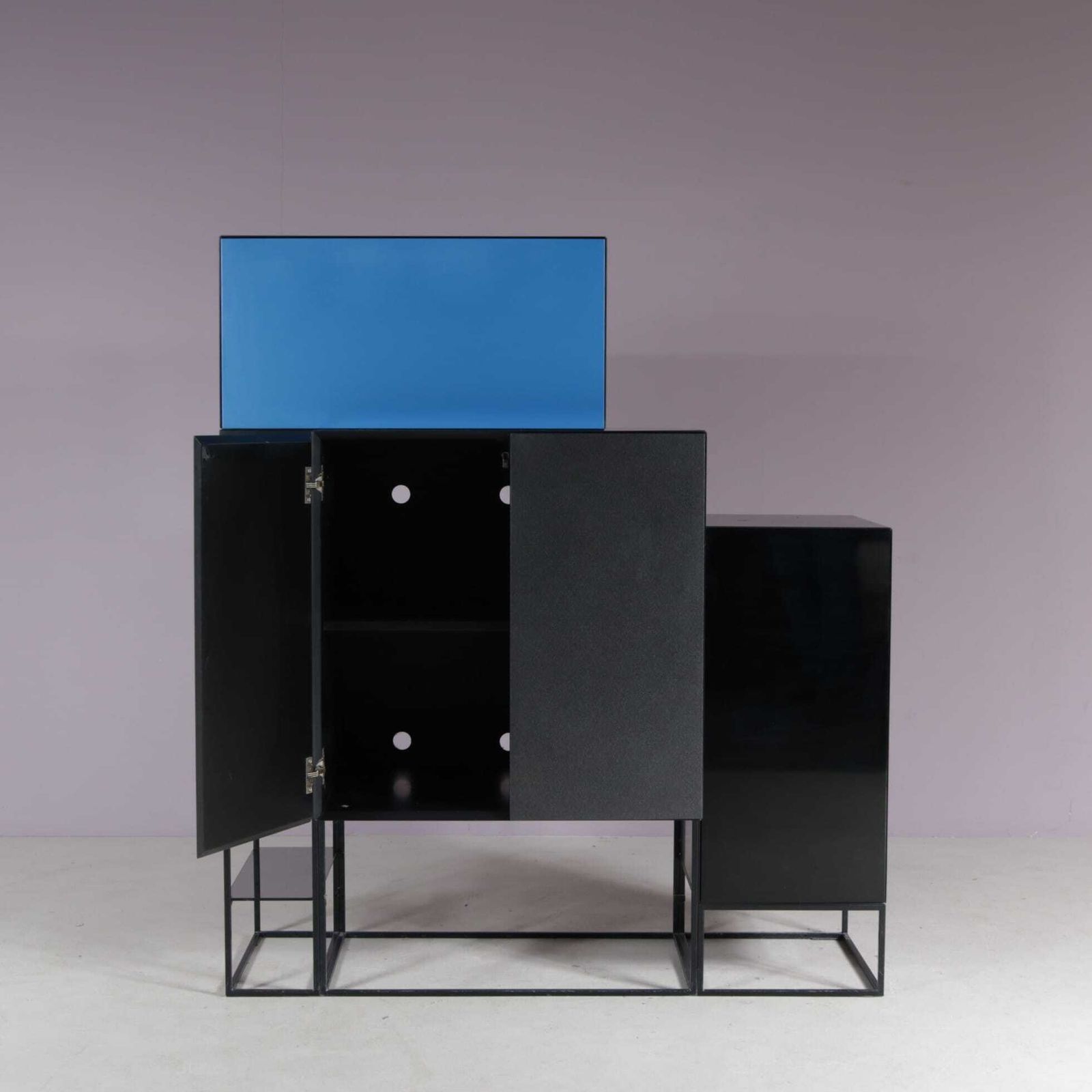 1980s “Vision” Cabinet By Pierre Mazairac & Karel Boonzaaijer For Pastoe, Netherlands photo vinterior