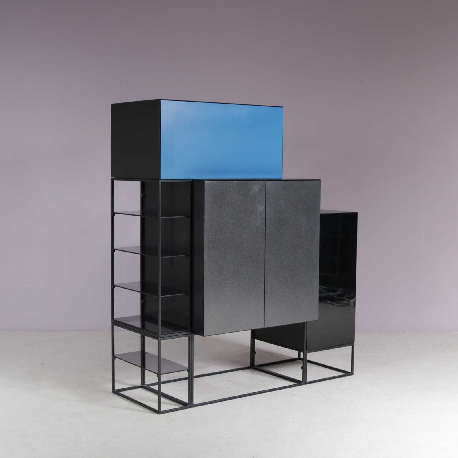 photo furniture 1980s “Vision” Cabinet By Pierre Mazairac & Karel Boonzaaijer For Pastoe, Netherlands