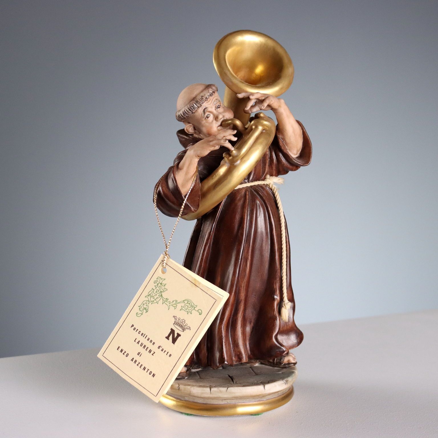 Antique Figurines Laurenz Enzo Arzenton Capodimonte XX Century photo for sale