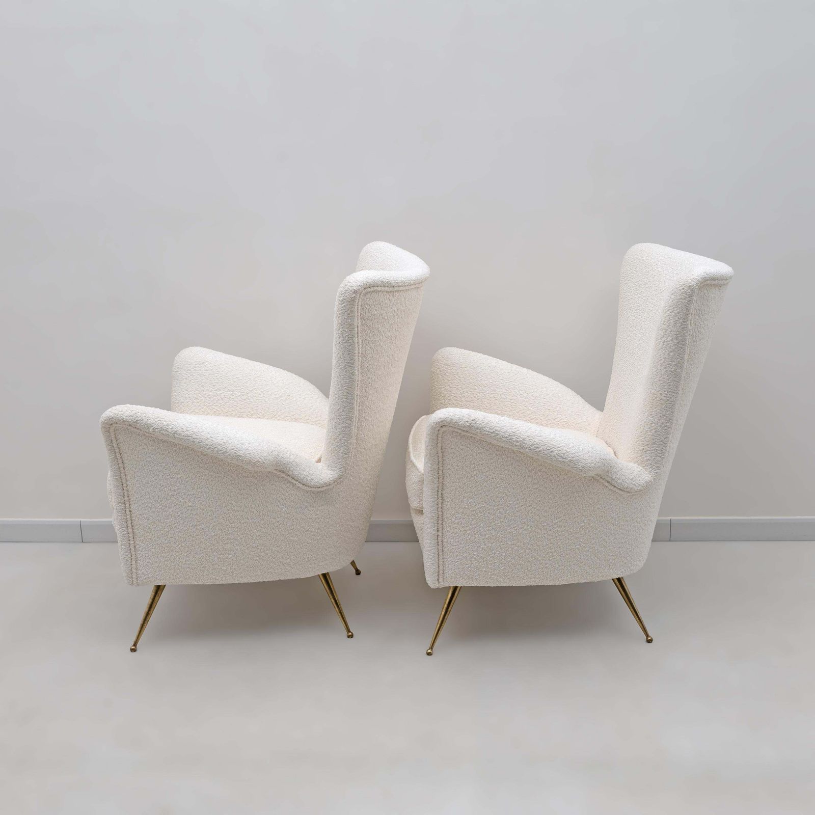 photo vinterior Gio Ponti Art Dèco Italian Lounge Armchair From Hotel Bristol Merano, 50s, Pair