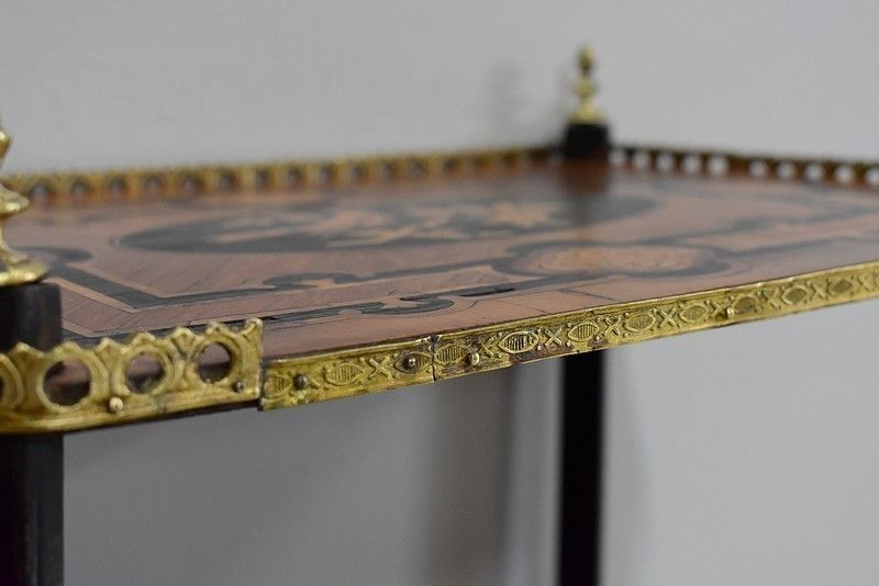 Cute Little Inlaid Serving Napoleon III photo 889.92