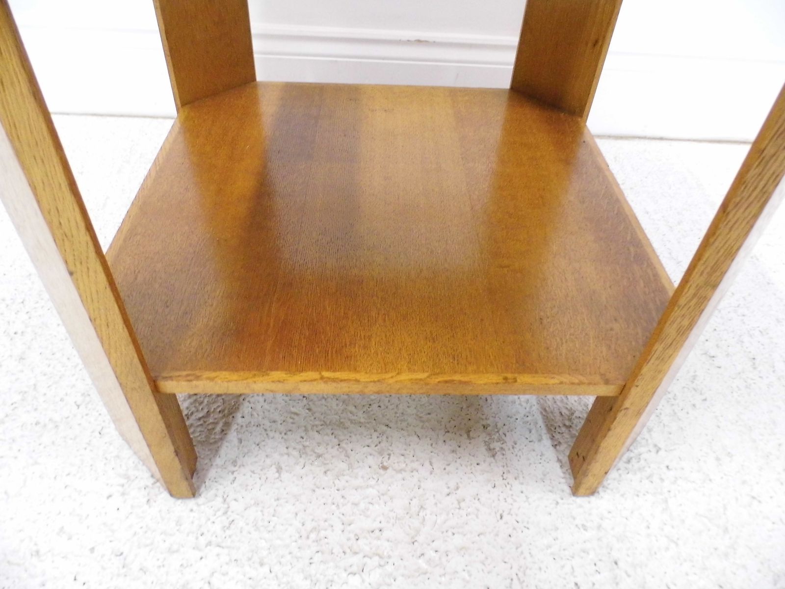 Vintage Ex Military Air Council Raf Oak Side Table By Wake And Dean 1950s photo vinterior