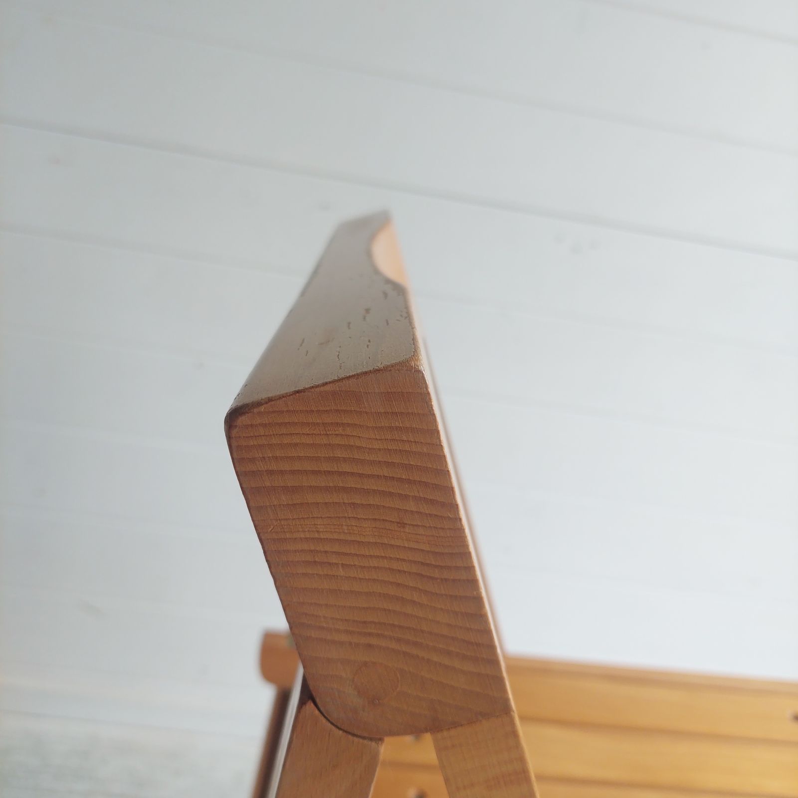 Mid Century Folding Chair By Aldo Jacober For Alberto Bazzani Trieste Beech Chair 60s photo vinterior