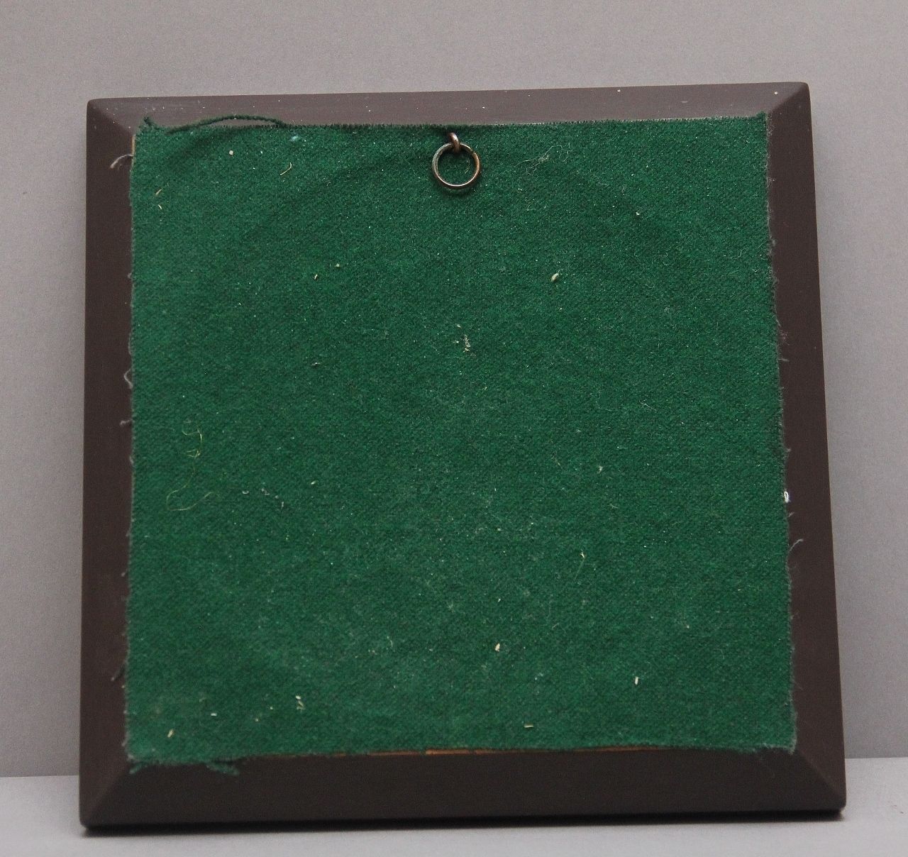 Early 20th Century Porcelain Wall Plaque photo for sale