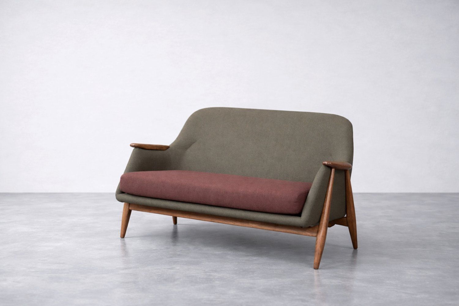 Mid Century Modern Pallas Living Room Set By Svante Skogh For Asko, Finland, 1950s, Set Of 2 photo Furniture
