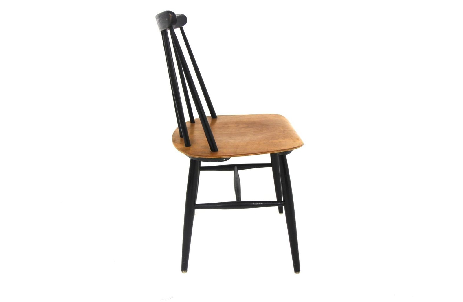 Fanett Teak Chairs By Ilmari Tapiovaara For Edsby Verken, 1960s, Set Of 4 photo for sale