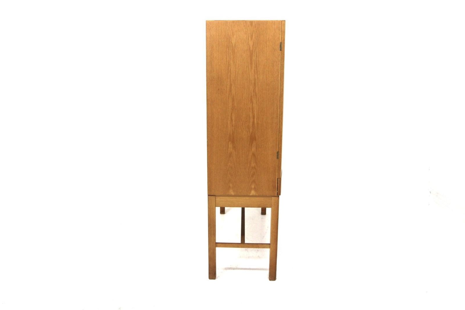 Scandinavian Oak Wardrobe By Gunnar Myrstrand For Källemo Möbelfab, Sweden, 1960 photo for sale