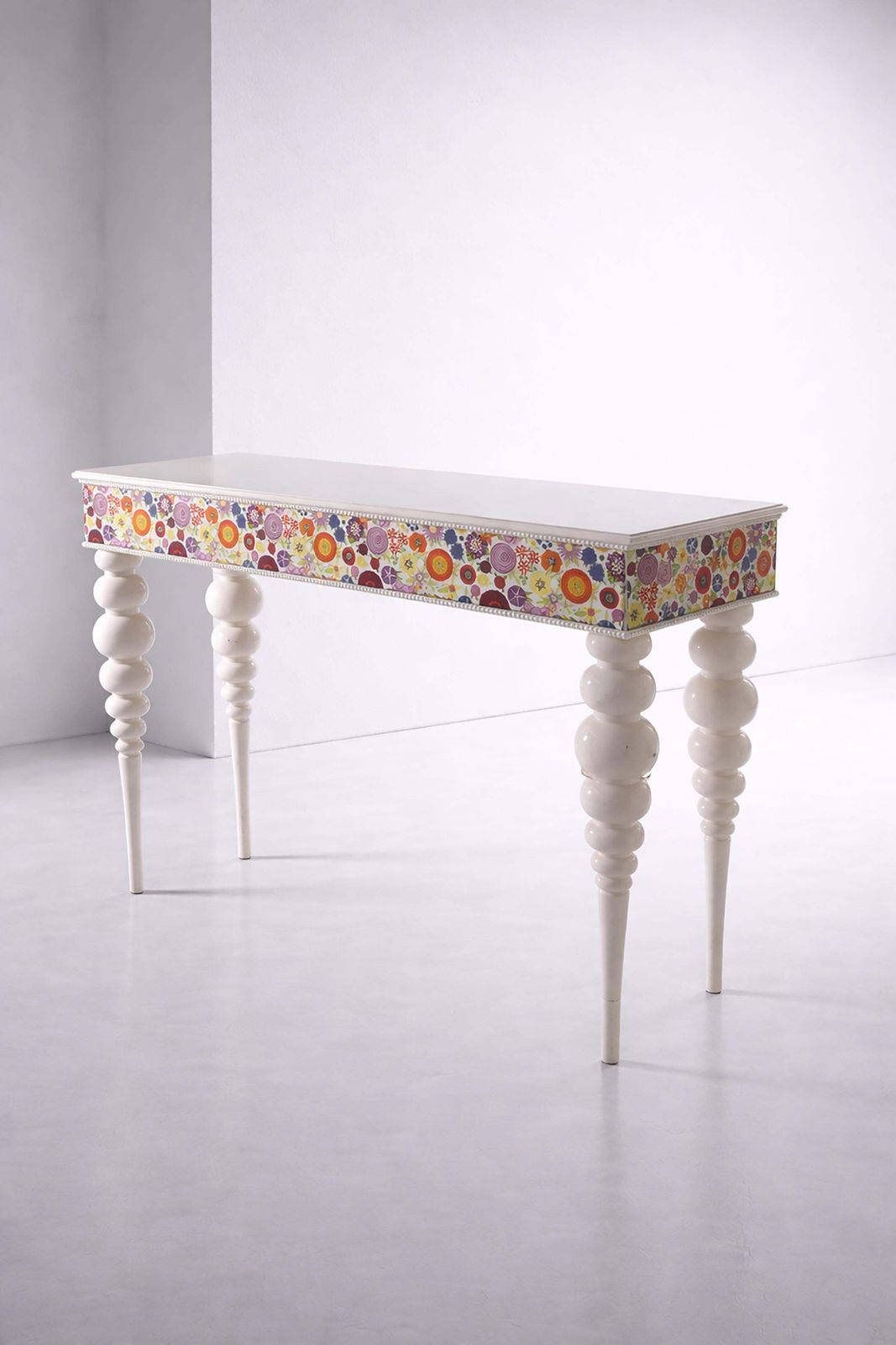 Italian Space Age Cocktail Console By Ken Scott With Original Fabric photo for sale