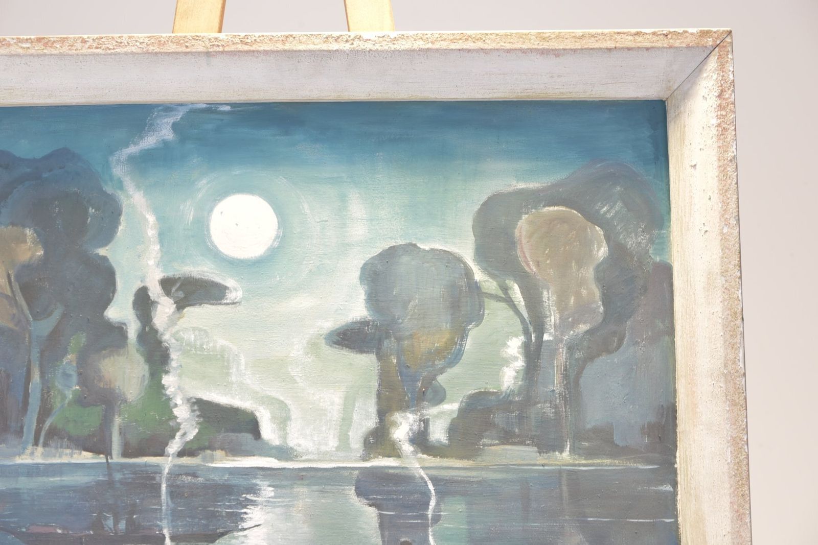 Oil Painting, Indochina, Bruno Bernitz, 1948 photo buy
