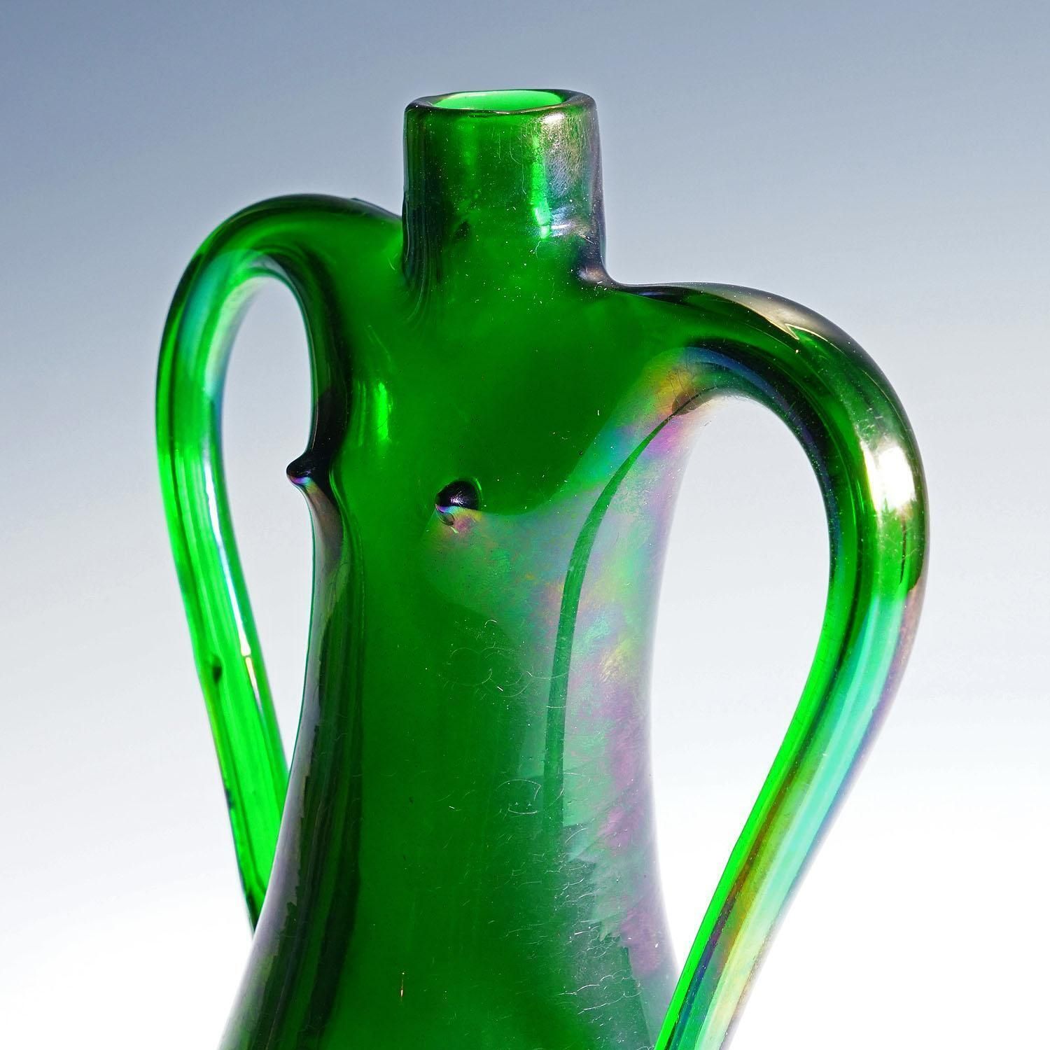 Art Glass Sculpture By Fulvio Bianconi For Venini 1949 photo vintage