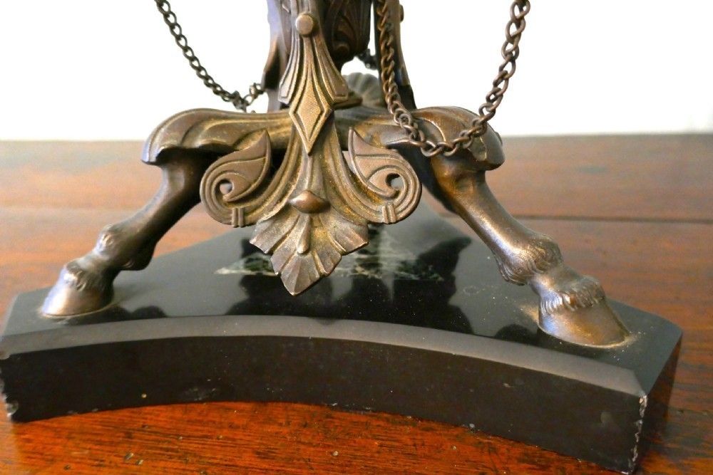 Pair 19th Century Louis Philippe French Bronze Candelabra With Snuffers photo 1800.0