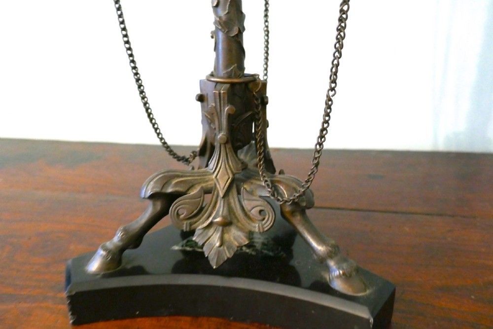 Pair 19th Century Louis Philippe French Bronze Candelabra With Snuffers photo vinterior