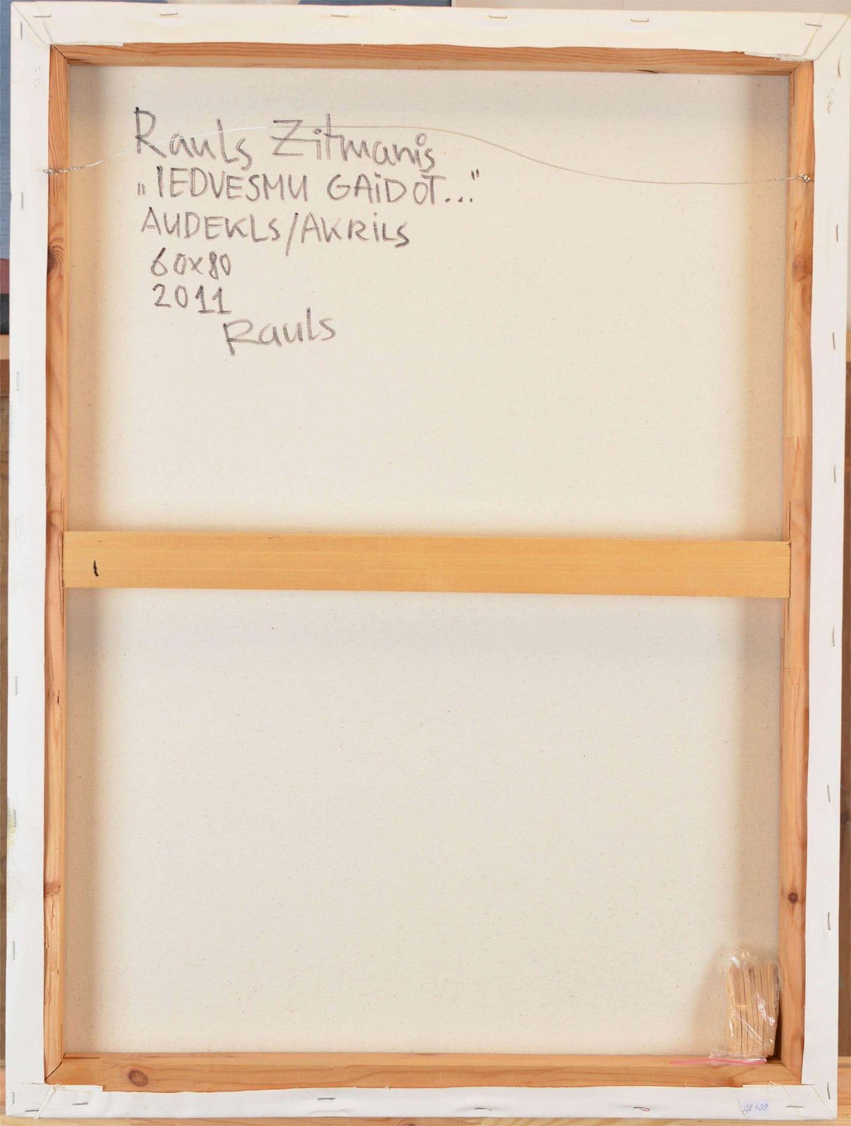 Rauls Zitmaniswaiting For Inspiration… 2011. Acrylic, Canvas. 80x60 Cm2011 photo buy
