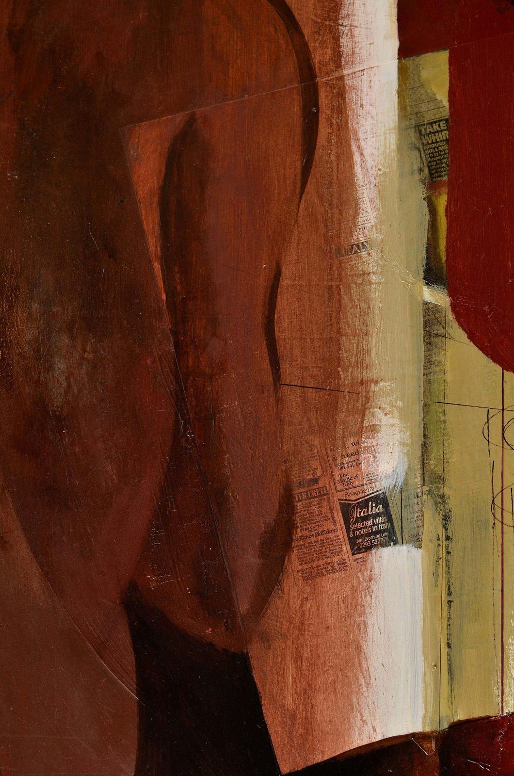 Janis Zemitistwo Of Them. 1997. Oil On Cardboard, 91x119 Cm1997 photo for sale