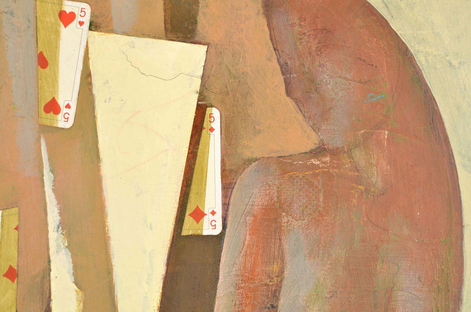 Janis Zemitisstill Life. 1994. Cardboard, Oil, 57x69 Cm1994 photo Art