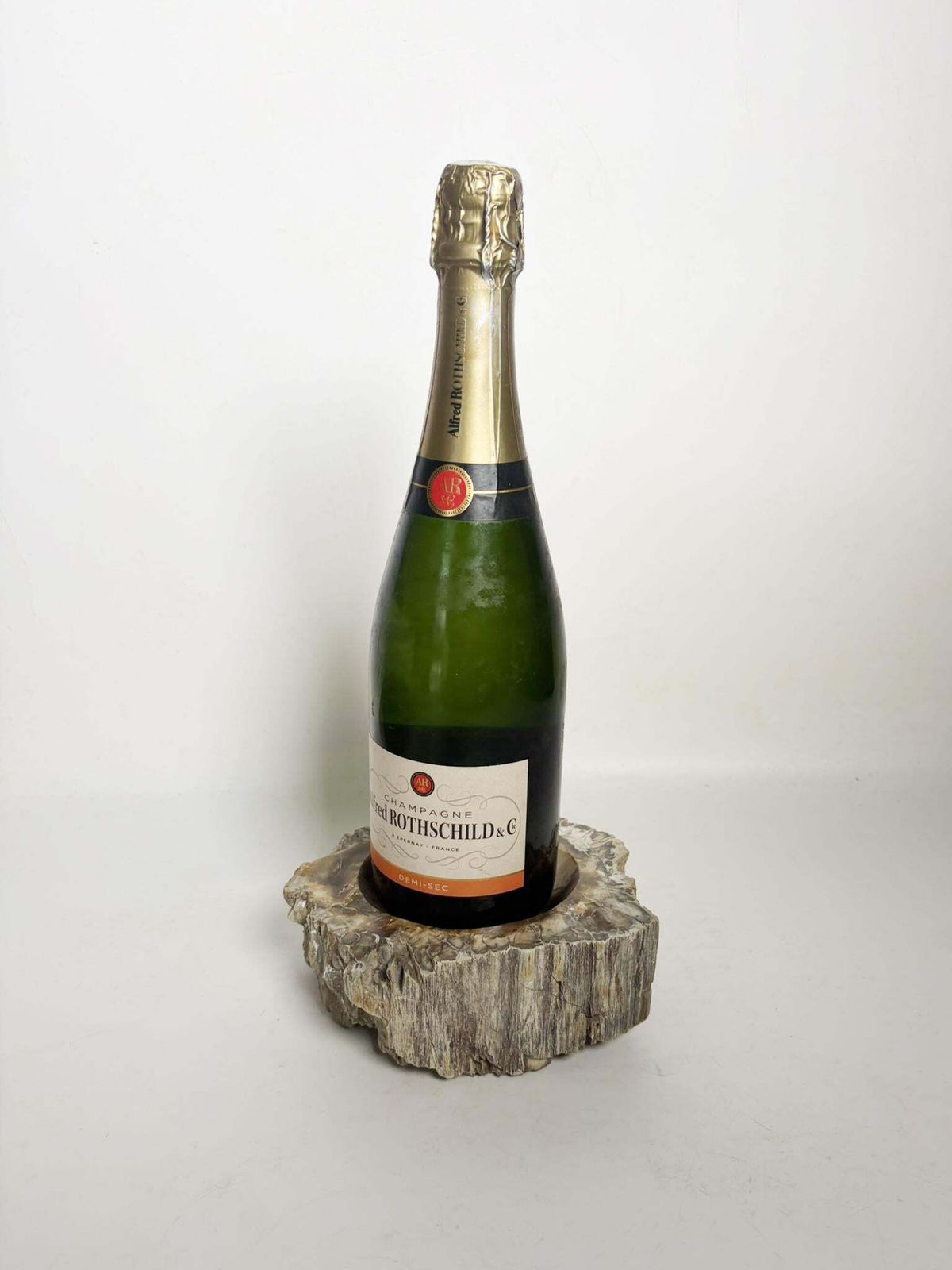 Ashtray Made Of Fossilized Wood, France, 19th photo for sale