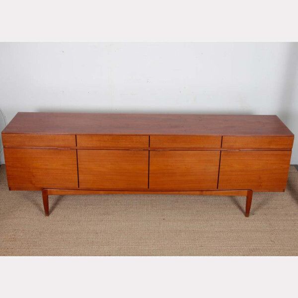 Scandinavian Teak Sideboard, Model Fa 66, By Ib Kofod Larsen, 1960 photo furniture