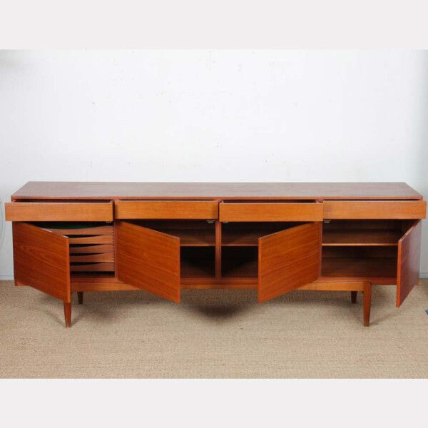 Scandinavian Teak Sideboard, Model Fa 66, By Ib Kofod Larsen, 1960 photo 4107.0