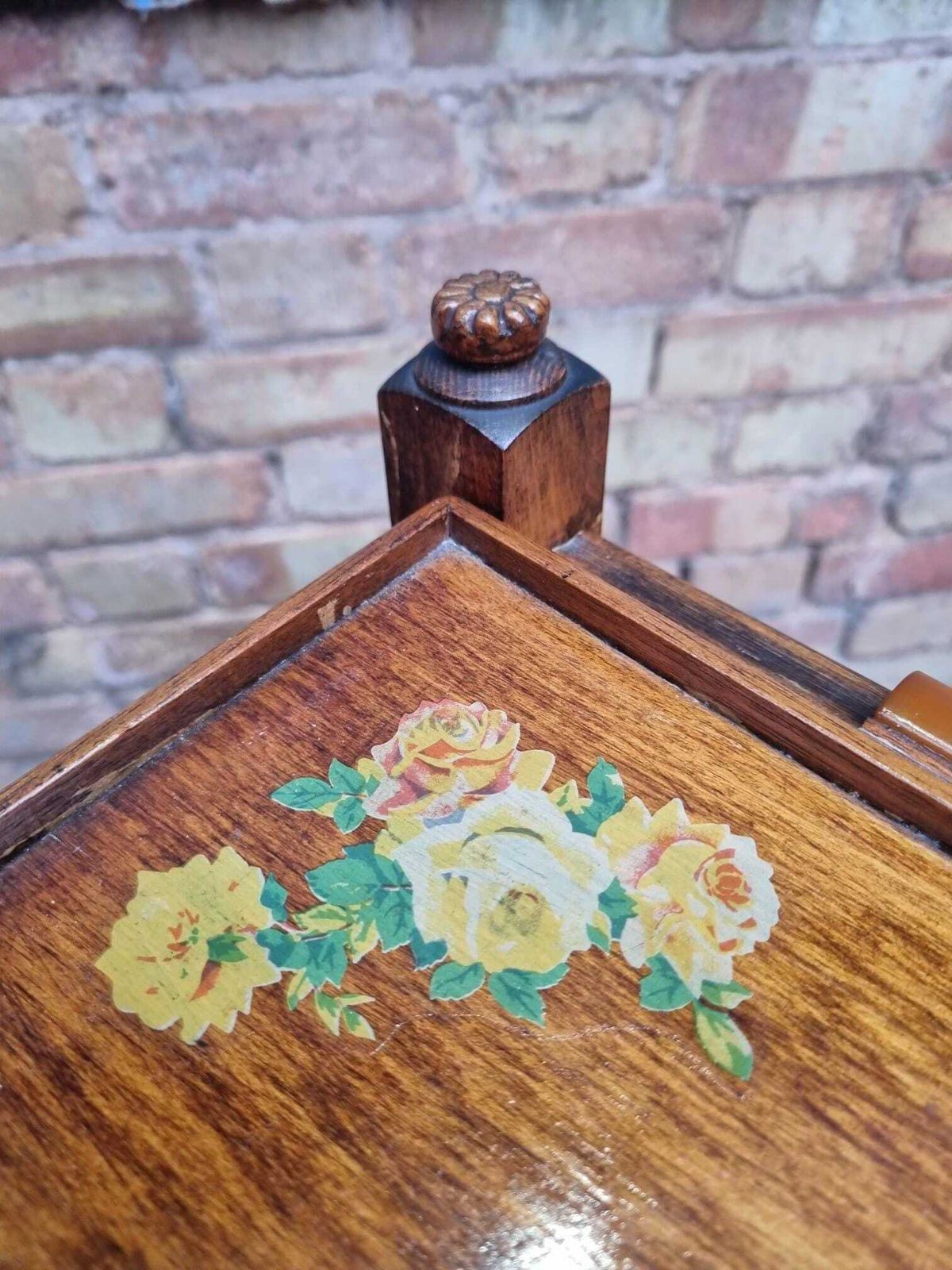 photo furniture Antique Wooden Tea Trolley / Serving Trolley / Removable Tray / C1920 / Free Delivery