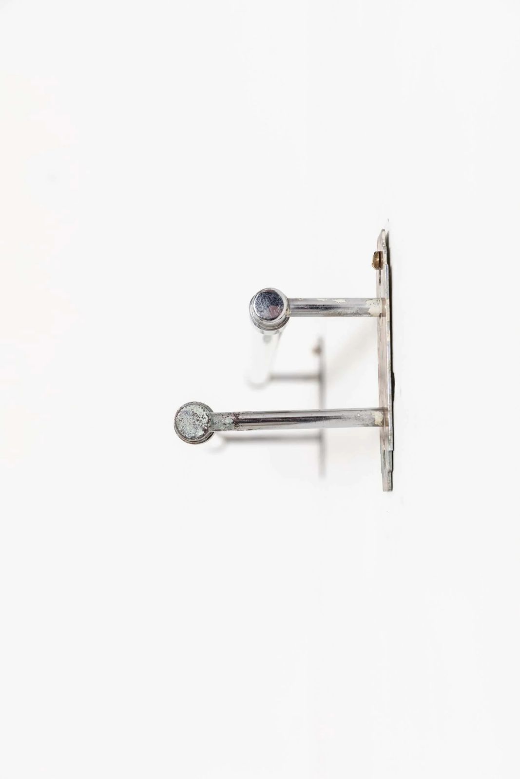 Antique French Art Deco Opaline Glass Towel Rail photo 174.0
