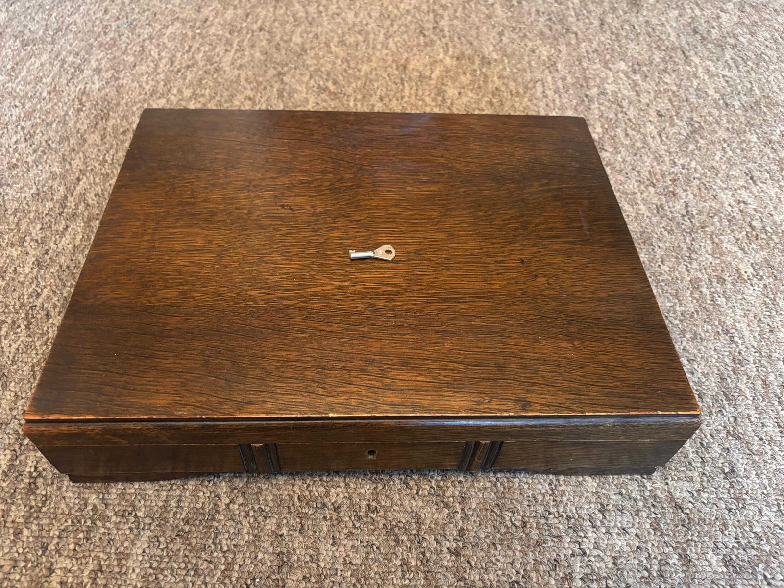 Joseph Rodgers & Sons Epns George V 6 Place Canteen Cutlery In Oak Box 41 Pieces photo for sale