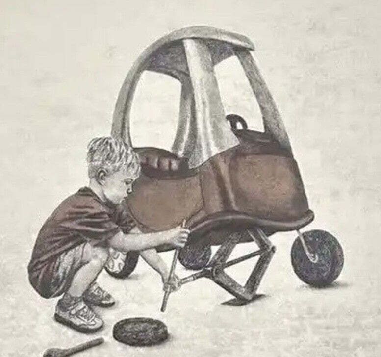 Andrew Scott, Mechanic, 2025, 21st Century photo furniture