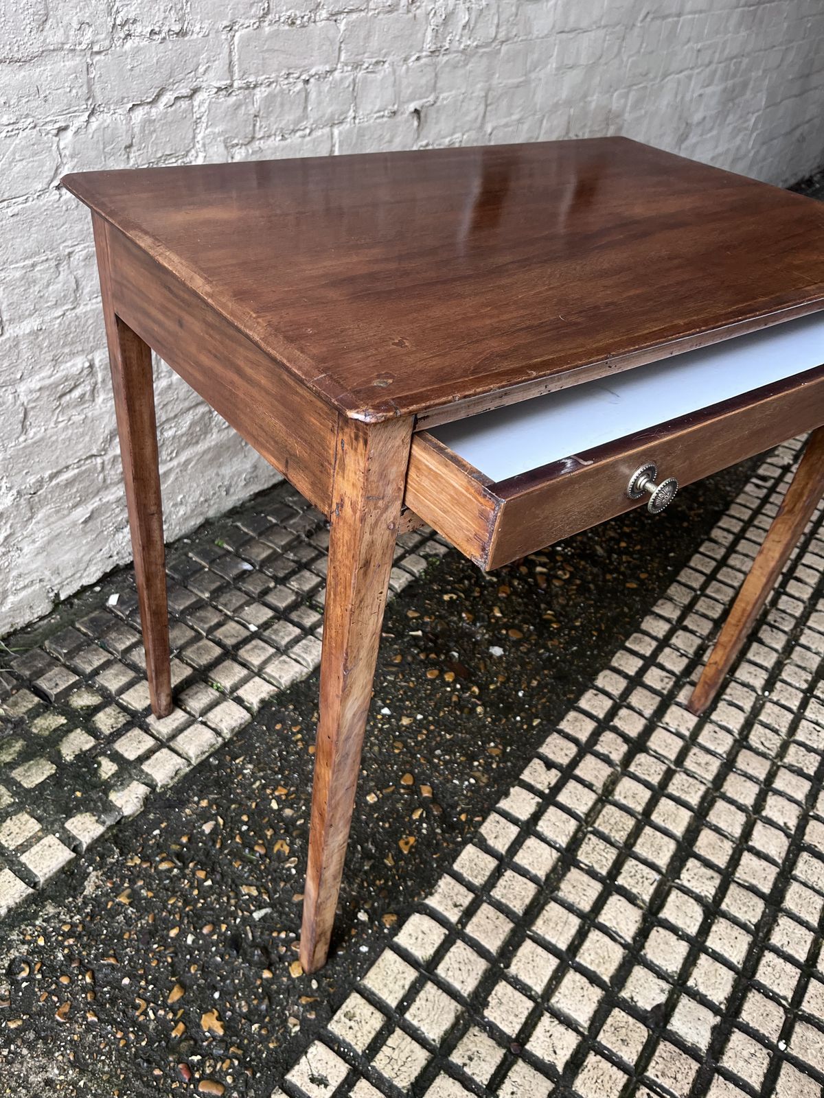 photo for sale Antique George III Mahogany Side Table