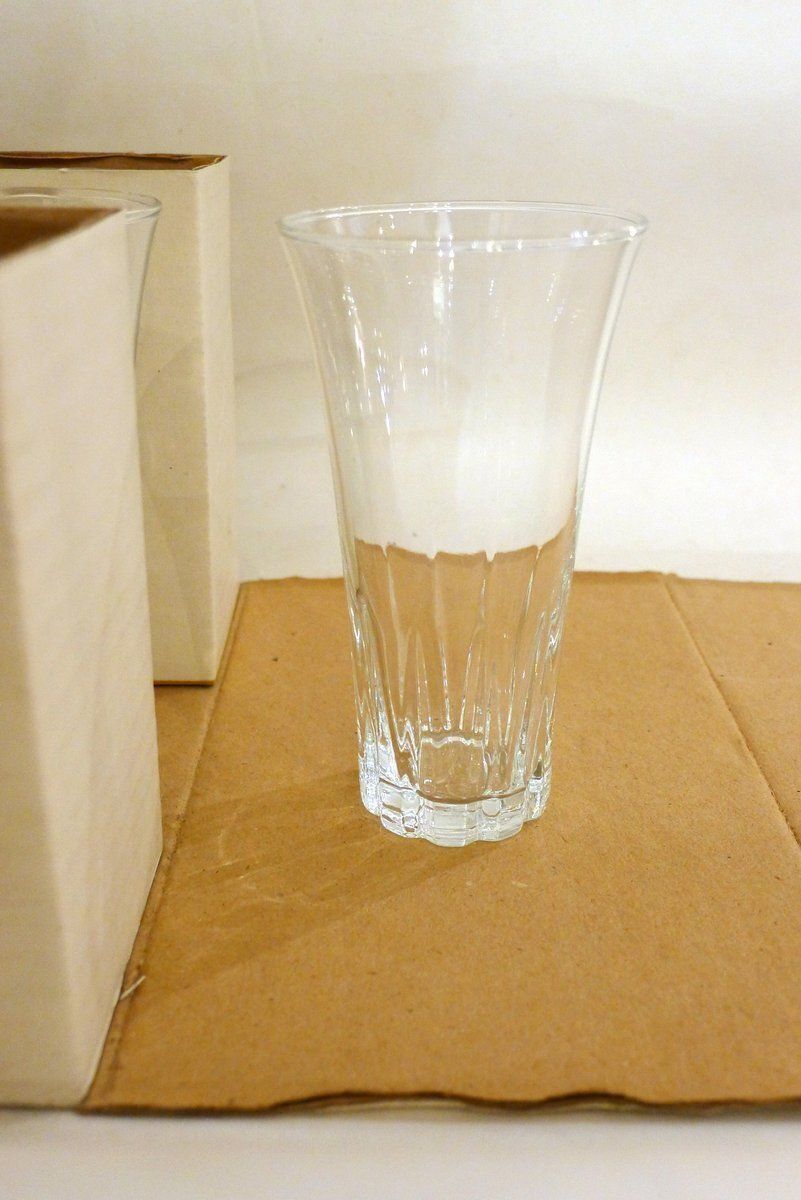 photo for sale Glass Flute Glasses From Luminarc, France, 1970s, Set Of 12