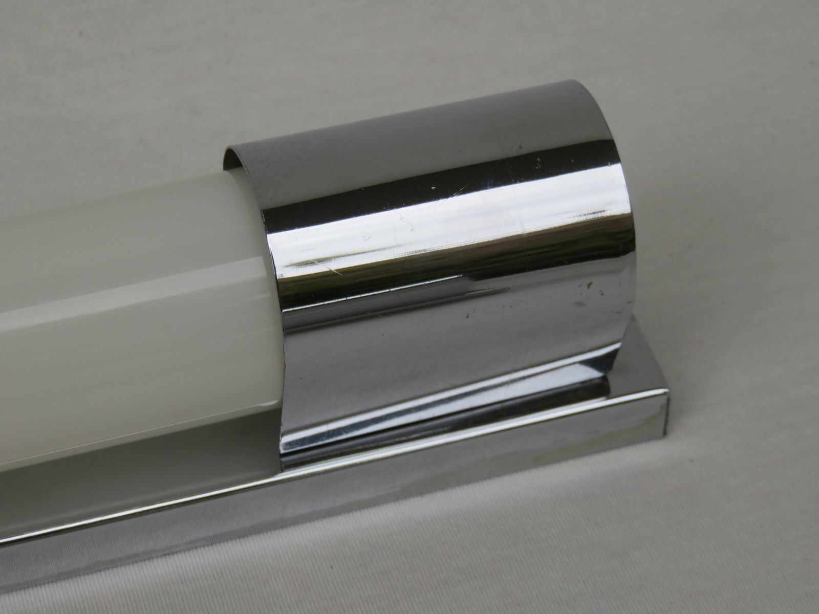 Art Deco Chrome Plated Wall Sconces, Set Of 2 photo vintage