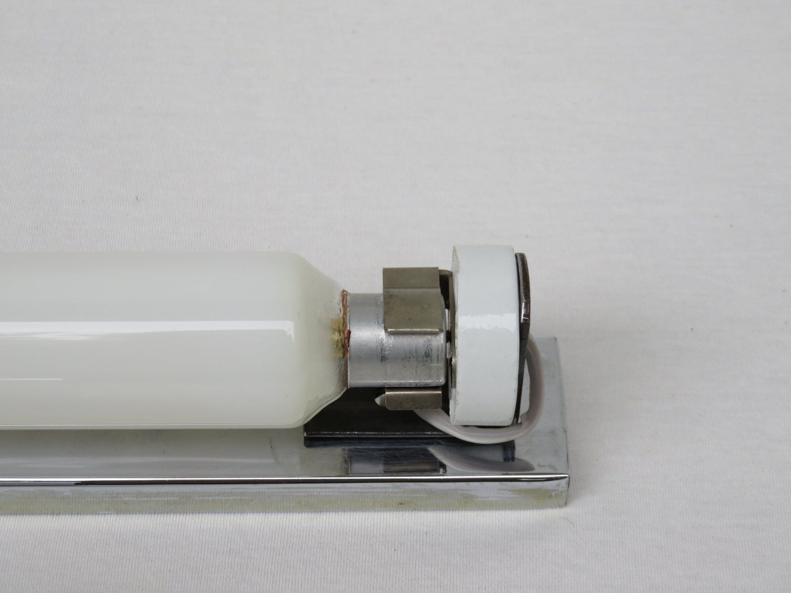 photo vinterior Art Deco Chrome Plated Wall Sconces, Set Of 2