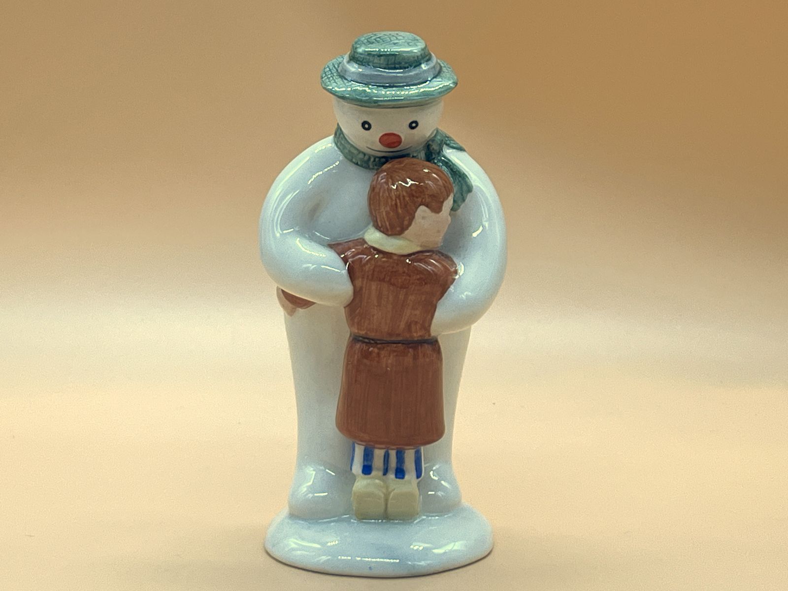 Vintage Royal Doulton China "Thank You Snowman" Figurine. Ds4. C1985.