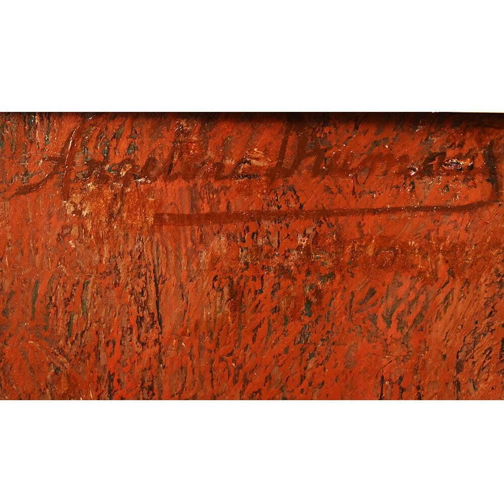 photo furniture Art Deco Still Life Flowers Painting, Spring Floral, Oil On Canvas, XX