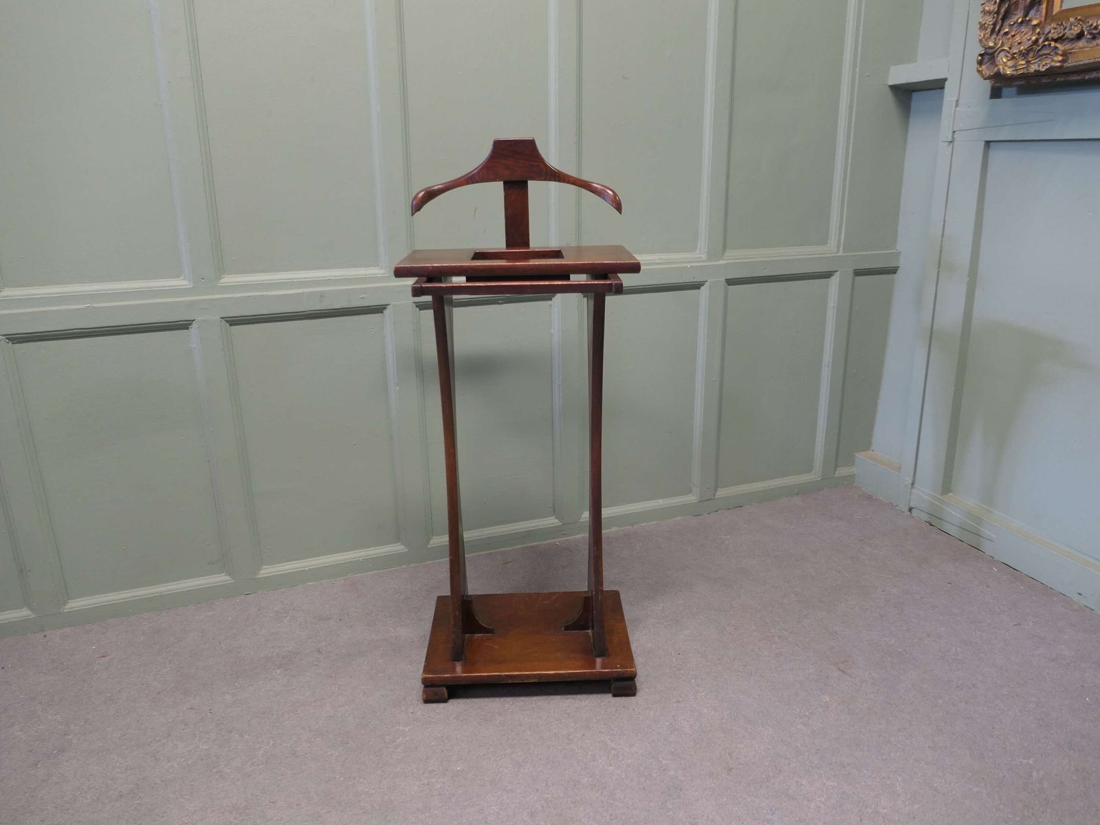 Unusual Art Deco Gentleman’s Suit Hanger Or Night Stand A Very Useful Piece photo furniture