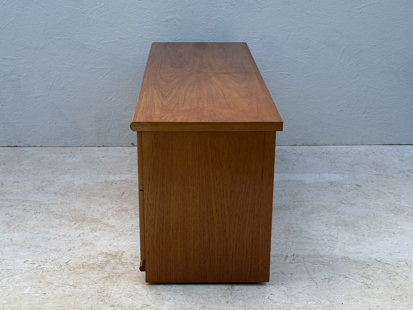 photo buy Small Mid Century Teak, Plinth Based Sideboard