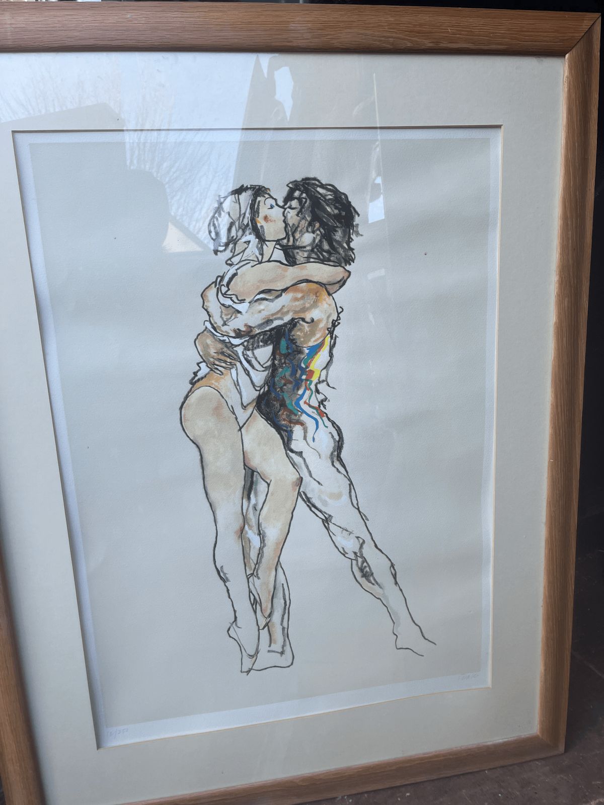 Donald Hamilton Fraser Print Signed And Numbered Titled Pas De Deux   Spartacus
