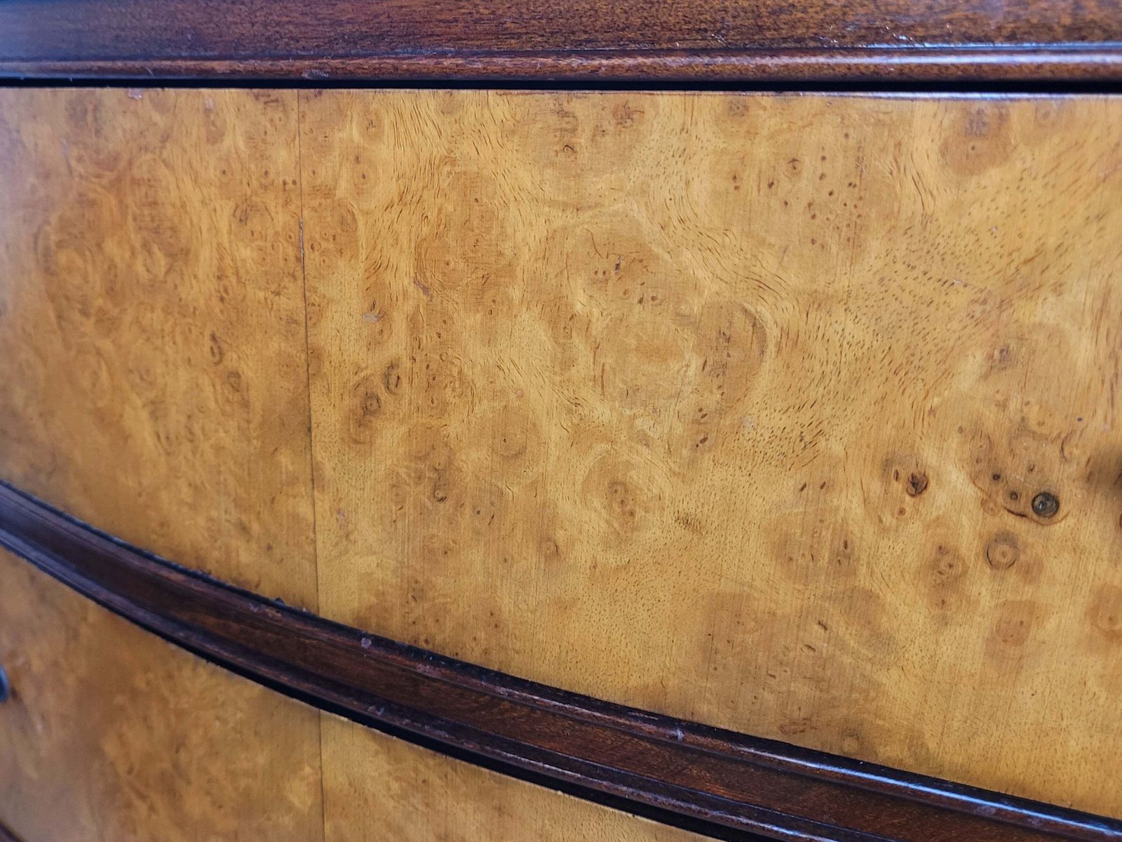 photo for sale Chest Of Drawers Walnut Antique Style Drop Handles 'Cameo'