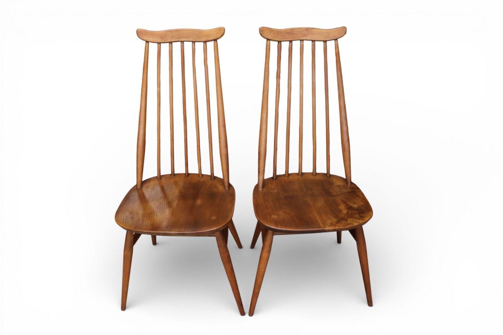 Set Of 4 Mid Century Ercol Goldsmith Dining Chairs Elm & Beech 1960s photo buy