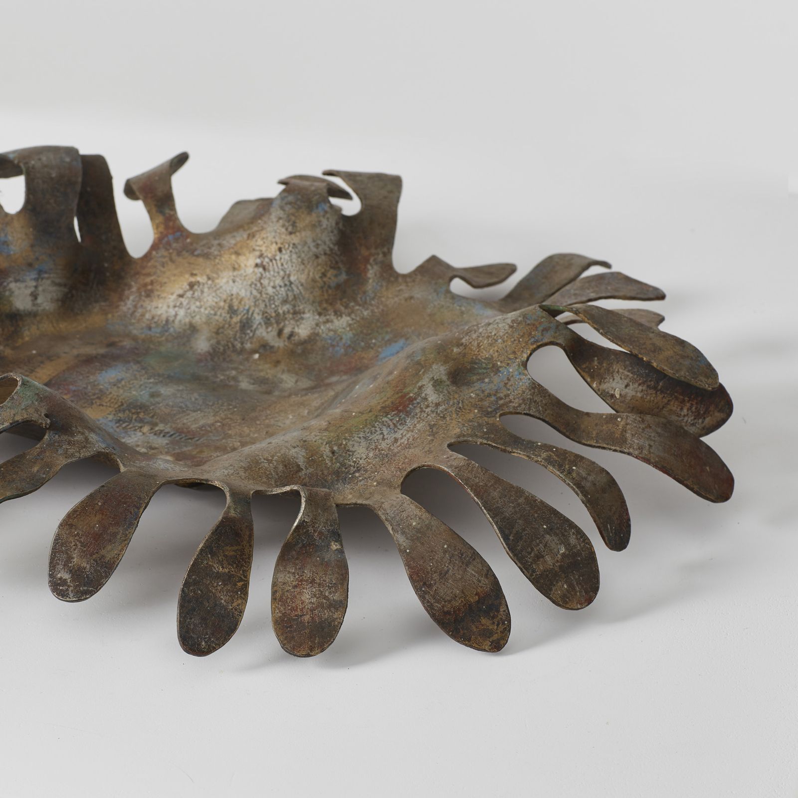 Salvino Marsura Chrysanthemum Bowl Treviso, Italy, 1970s photo furniture