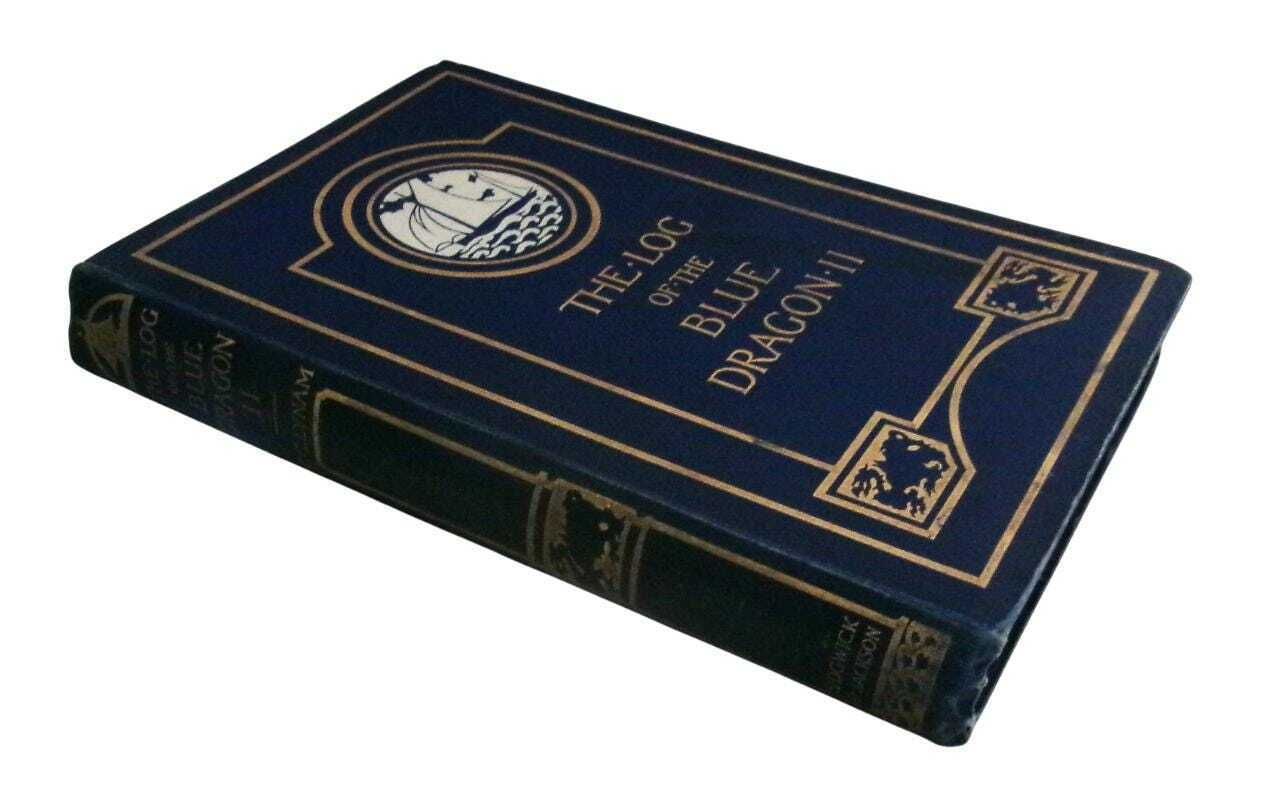 photo furniture 1911 Yachting Travelogue Log Of The Blue Dragon II, Orkney & Shetland, First Edition, Antique Travel
