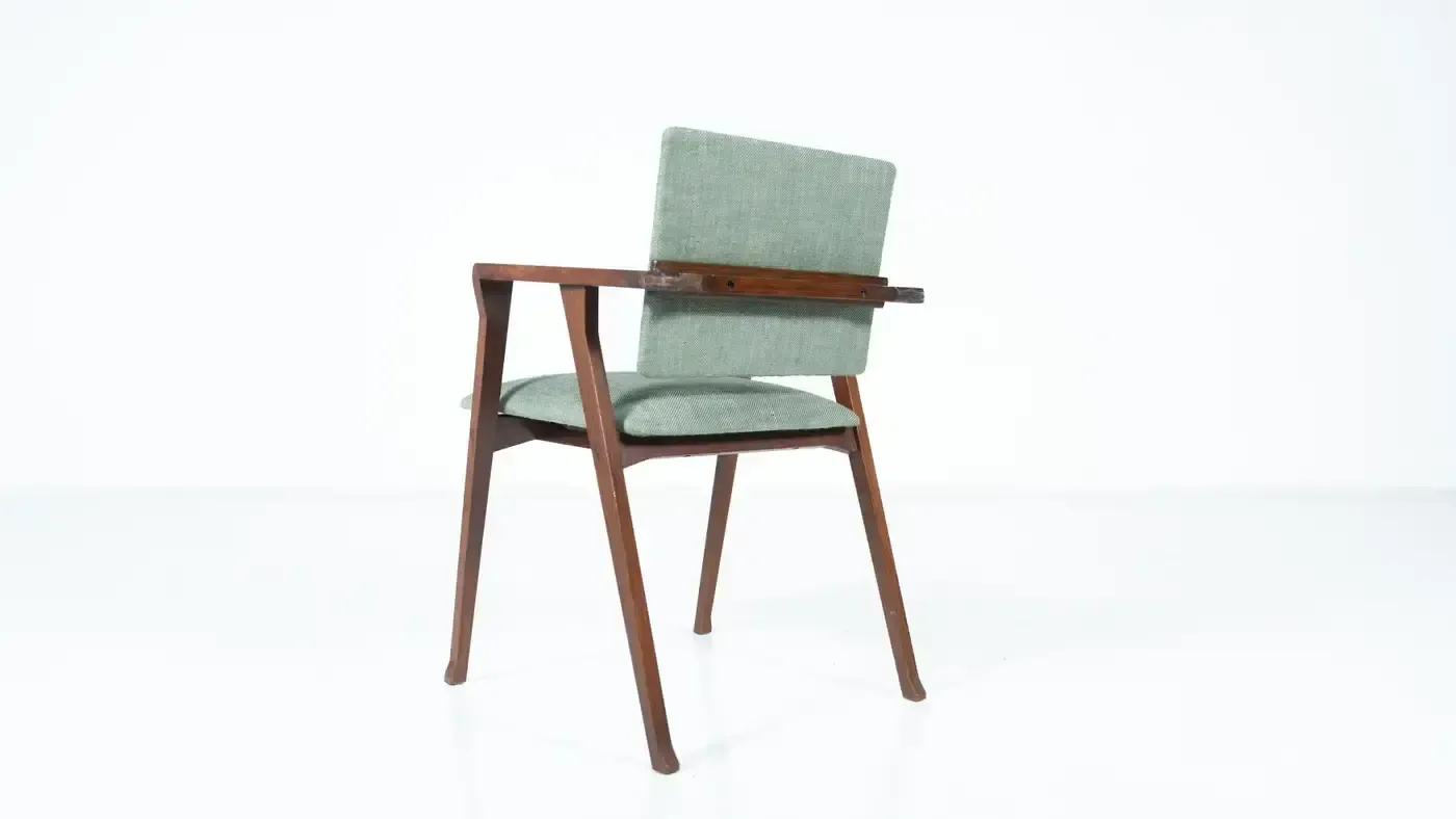 15500.0 Set Of 8 ” Luisa” Chair By Franco Albini, Italy, C.1955 photo