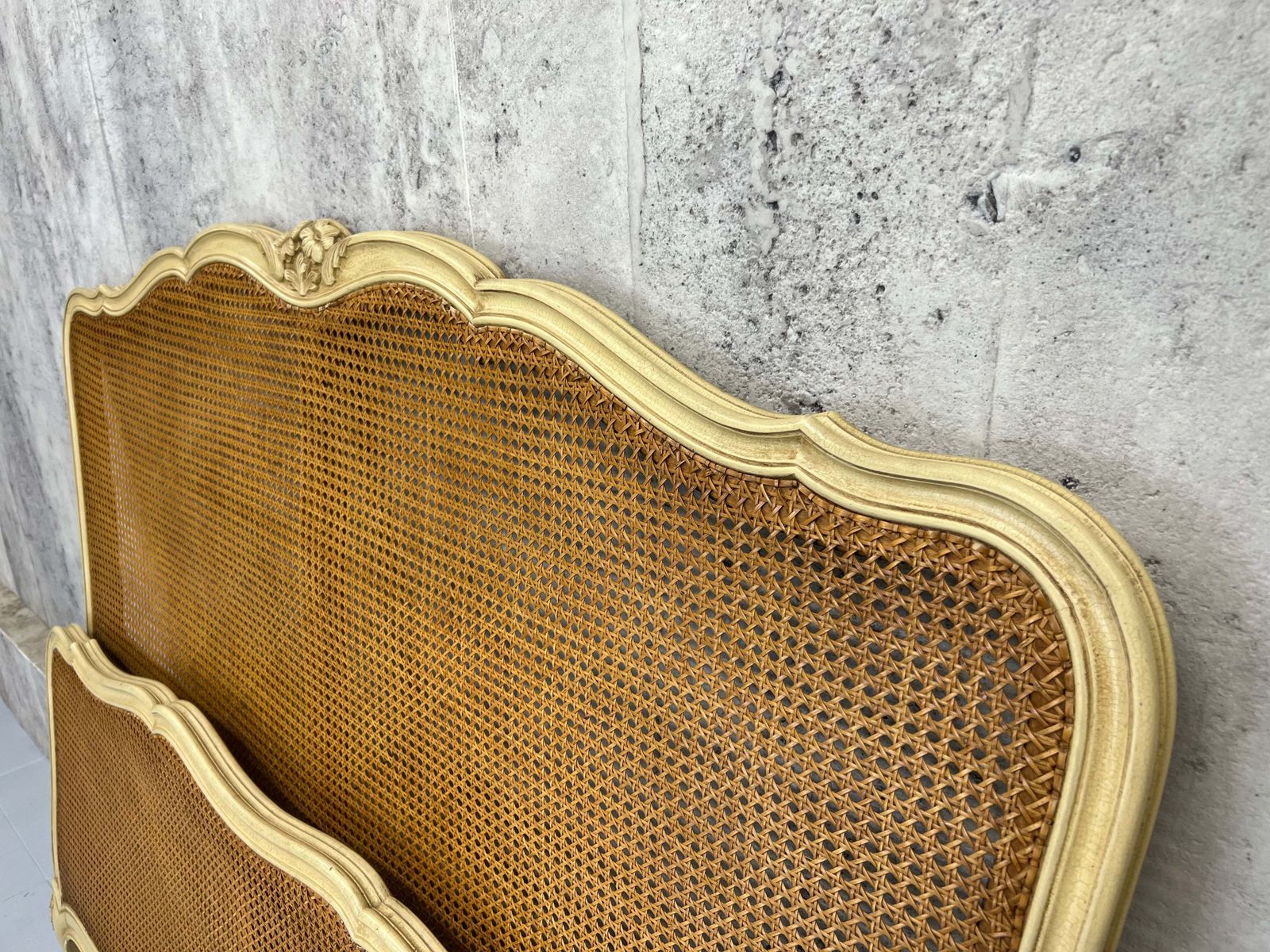 148.5cm Wide Cane Bed Frame, Traditional photo Furniture