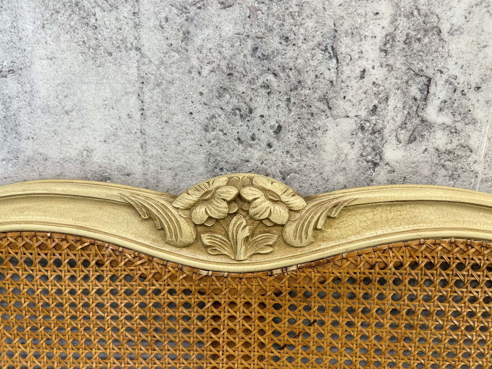 148.5cm Wide Cane Bed Frame, Traditional photo buy