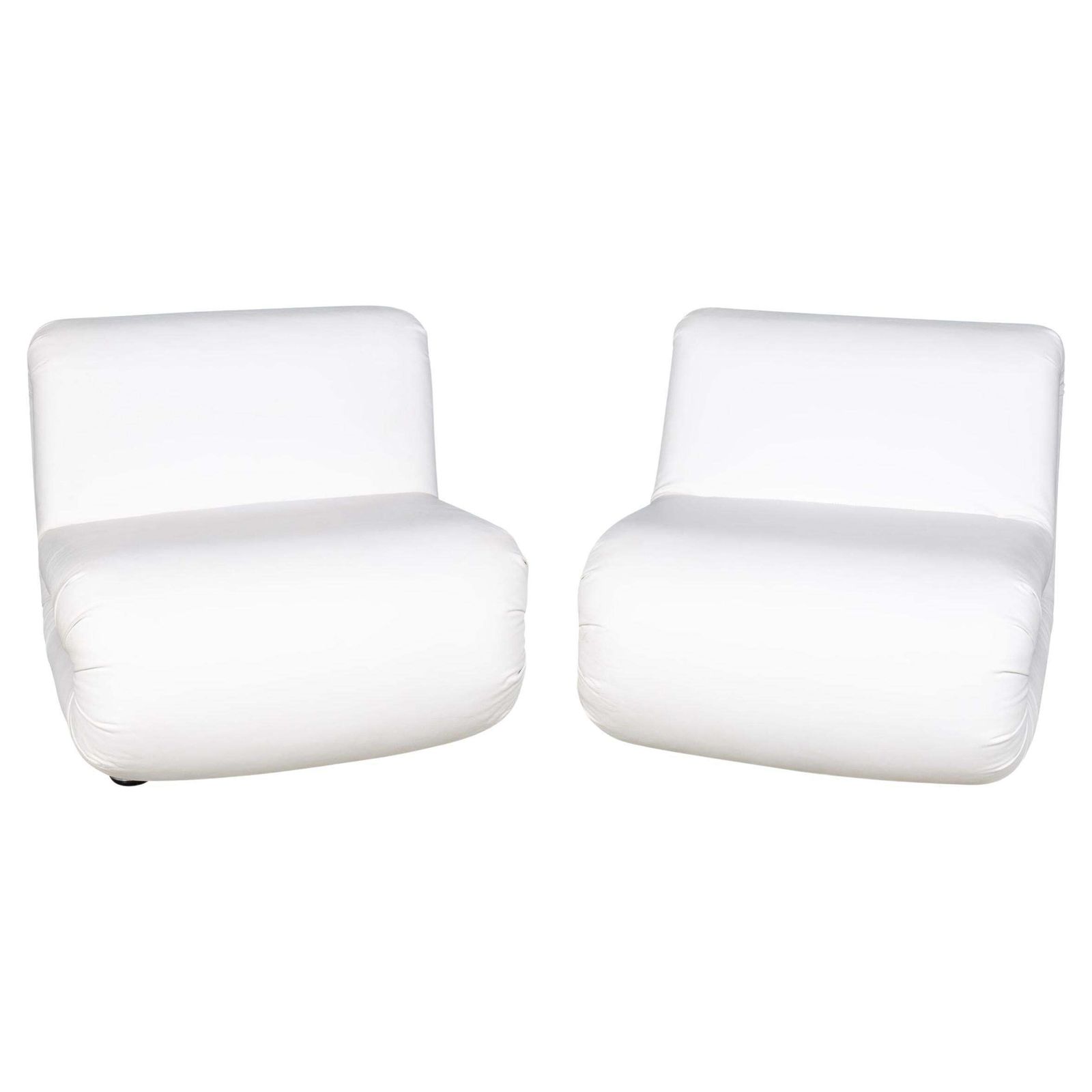 20thc Italian Pair Of "Boomerang" Lounge Chairs By Rodolfo Bonetto For B Line