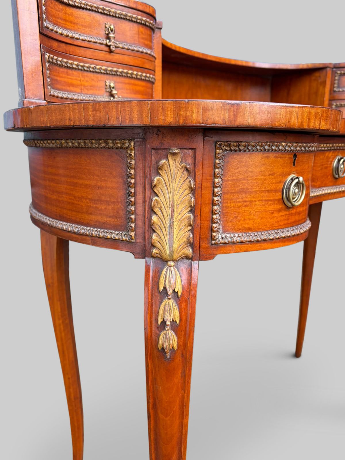19th Century Satinwood Bonheur Du Jour photo 2795.0