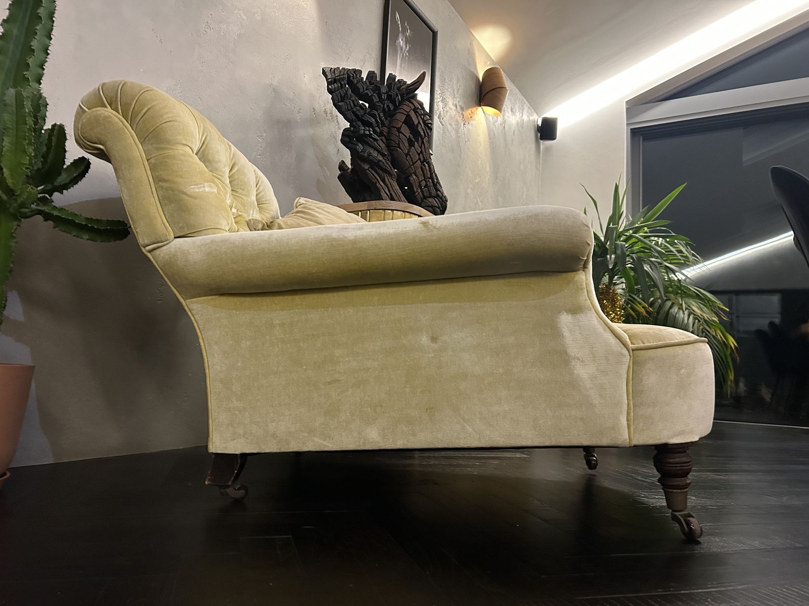 Vinterior Listing Description — Howard & Sons Club Chair (Professionally Reupholstered) photo for sale