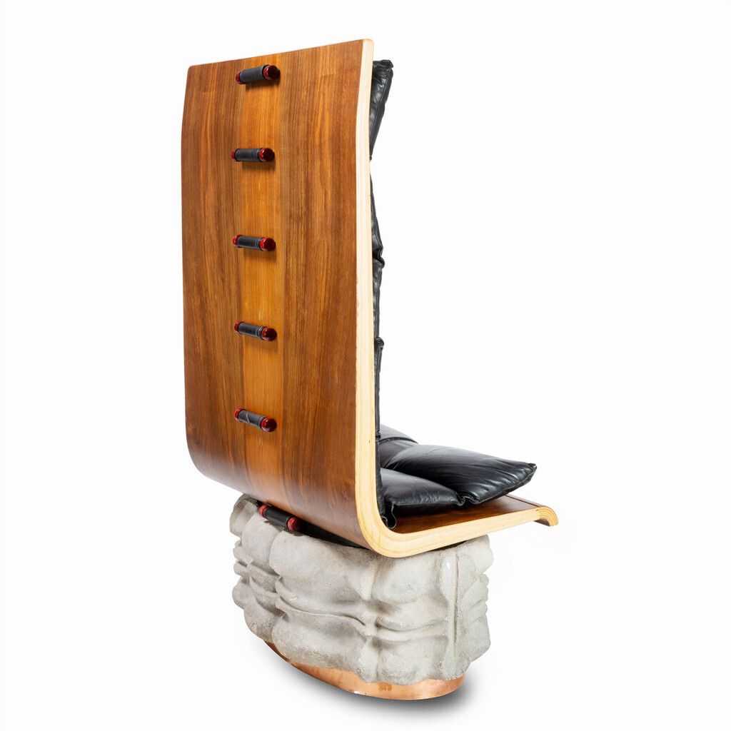Chair From The Café U Zlatého Hada, Designed Olbram Zoubek photo Furniture