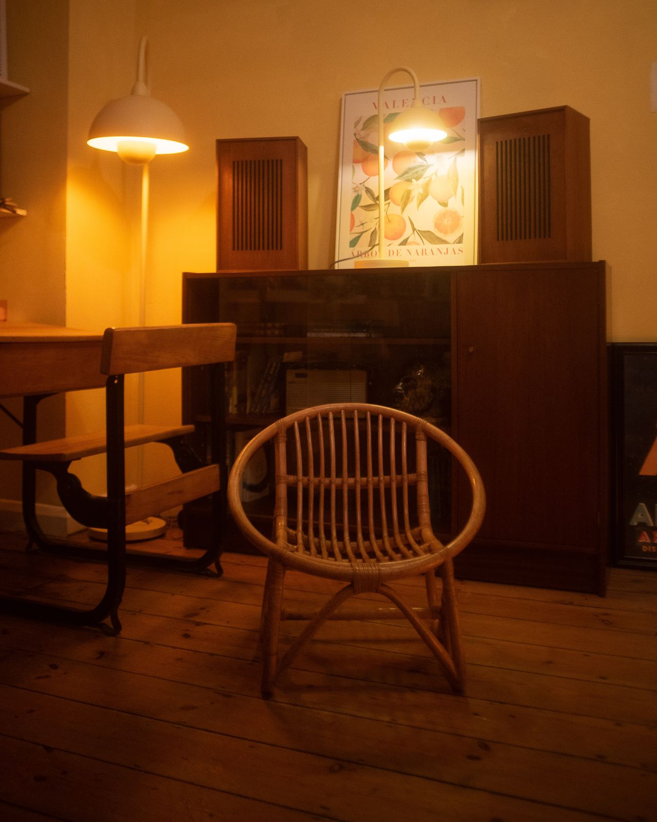 French Mid Century Children's Cane Chair photo for sale