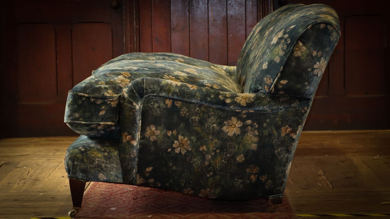 10000.0 Exquisite George Smith Signature Large 2 Seater Sofa Gp & J Baker Jade Velvet photo